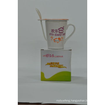 Promotion Mug with Lid and Spoon